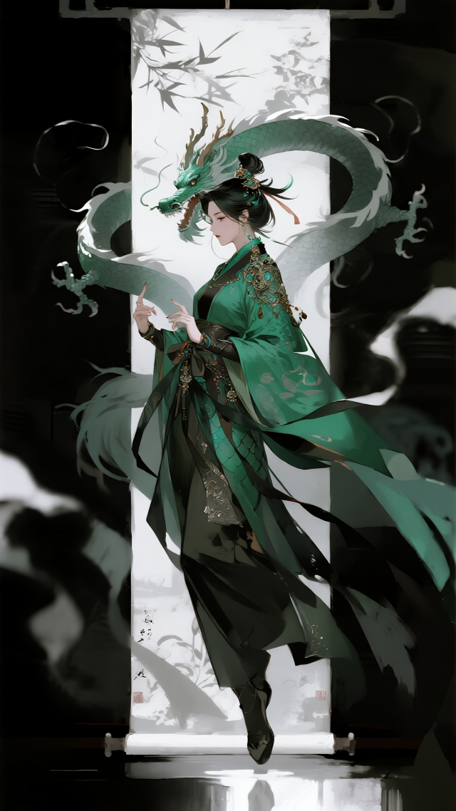 画中龙女