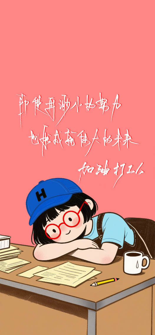 在渺小的努力也能成就伟大未来