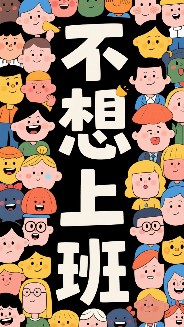不想上班
