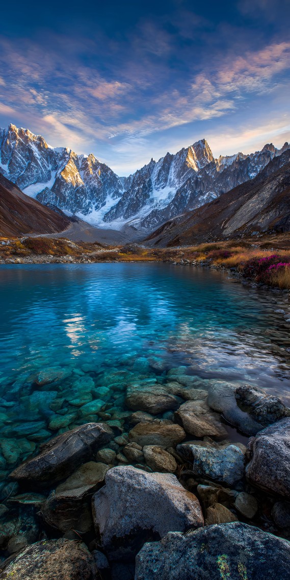 雪域蓝湖，天地净土