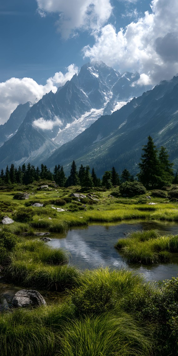 高山草甸的静谧