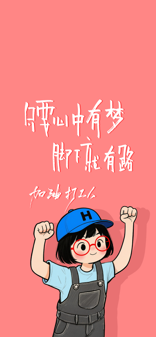 只要心中有梦脚下就有路