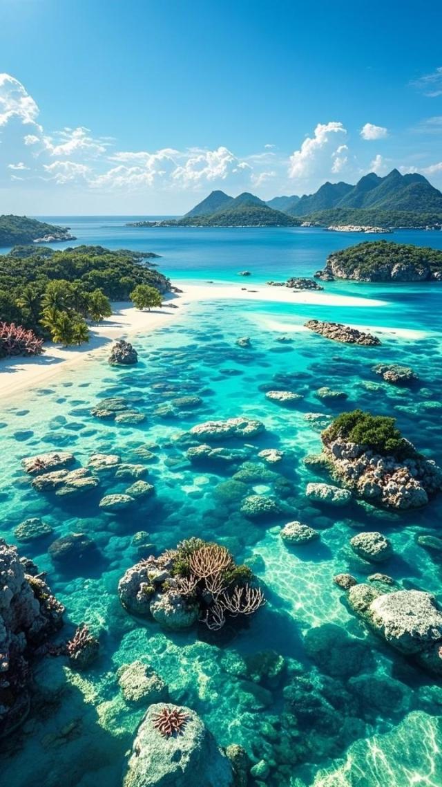 蓝色珊瑚海
