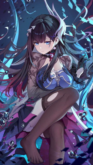 【百日绘画挑战Day100】爱莉希雅&侵蚀 百日挑战圆满大结局! 感谢大家一路走来的支持和陪伴~其实开始的时候也有很多次想放弃，因为外部诸多因素的影响，确实很考验心